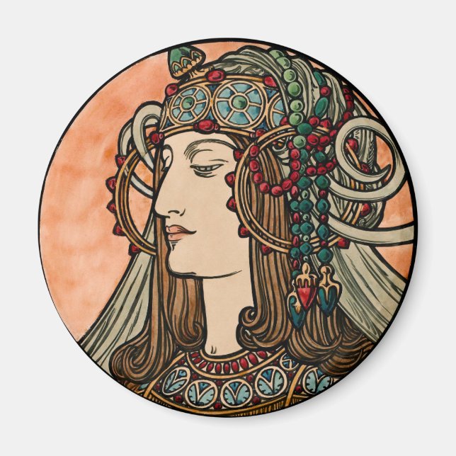 Íman Art Nouveau (Frente)