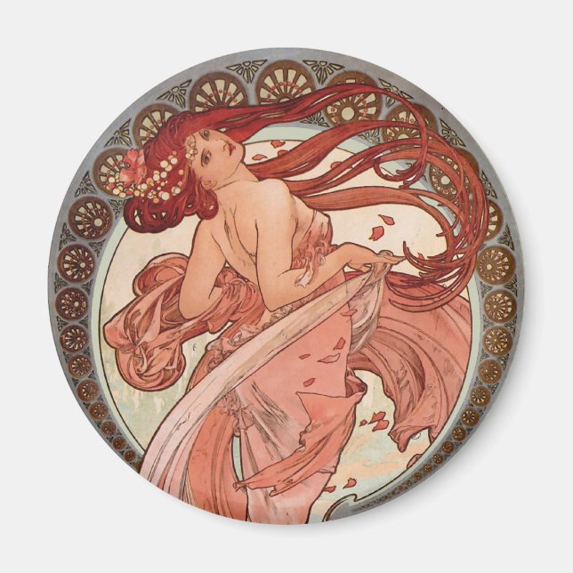 Íman Art Nouveau - Dança (Frente)