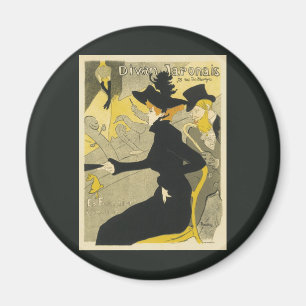 Íman Art Nouveau, Divã Japonês por Toulouse Lautrec