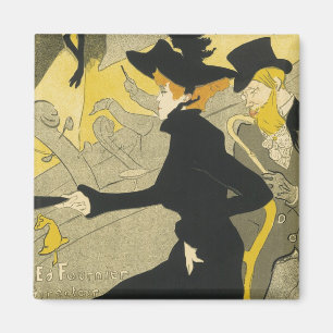 Íman Art Nouveau, Divan Japonais de Toulouse Lautrec