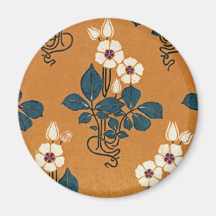 Íman Art Nouveau padrão nº 7