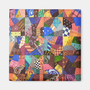 Íman Arte abstracta da edredão de retalhos da edredão