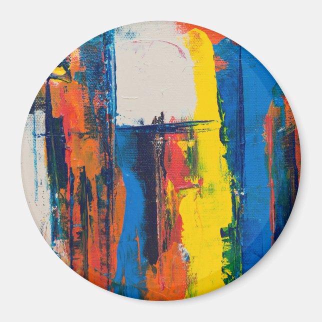 Íman Arte Abstrata (Frente)