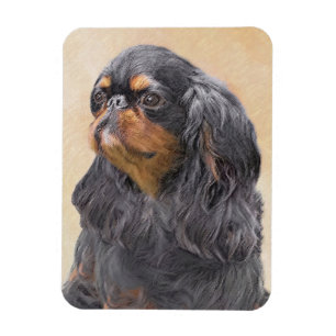 Íman Arte Animal Original Pintura Inglesa Toy Spaniel