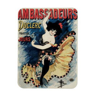 Íman Arte Antiga Dançarina de Flamenco Nouveau, Ambassa