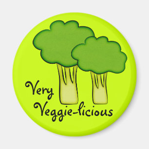 Íman Arte Brócolis Vegetal Muito Veggie