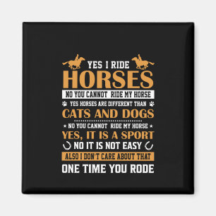 Íman Arte Cavalo Sim Eu Cavalo Cavalo
