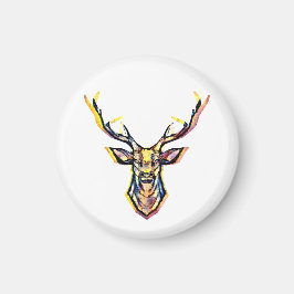 Íman Arte Colorida de Cabeça de Cobra Aquosa