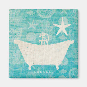 Íman Arte Costeira Banheira Arredondada