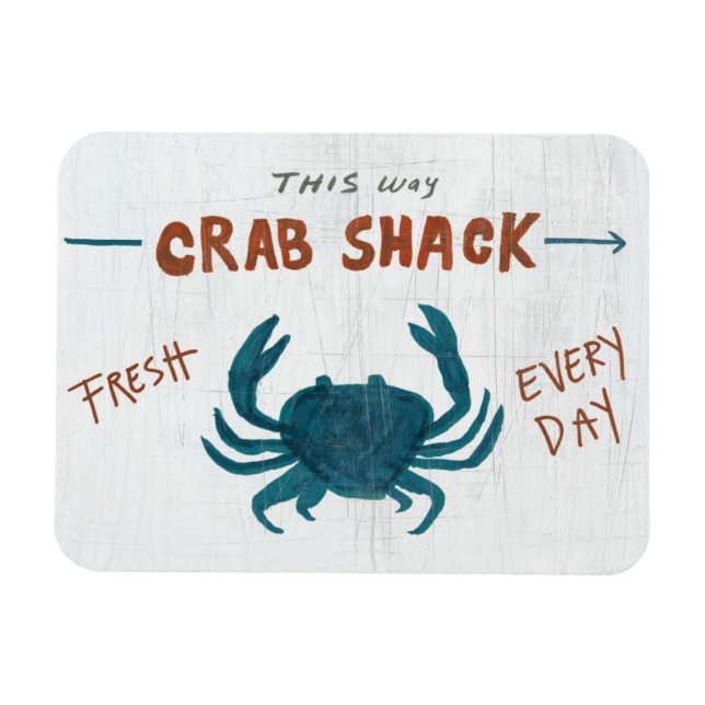Íman Arte Costeira | Crab Shack (Horizontal)