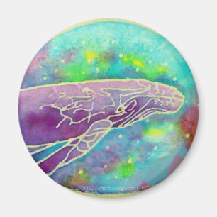 Íman Arte da baleia de Humpback do Batik