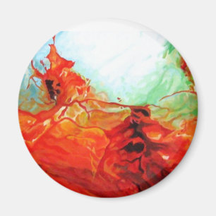 Íman Arte da duna - moderno decorativo da arte