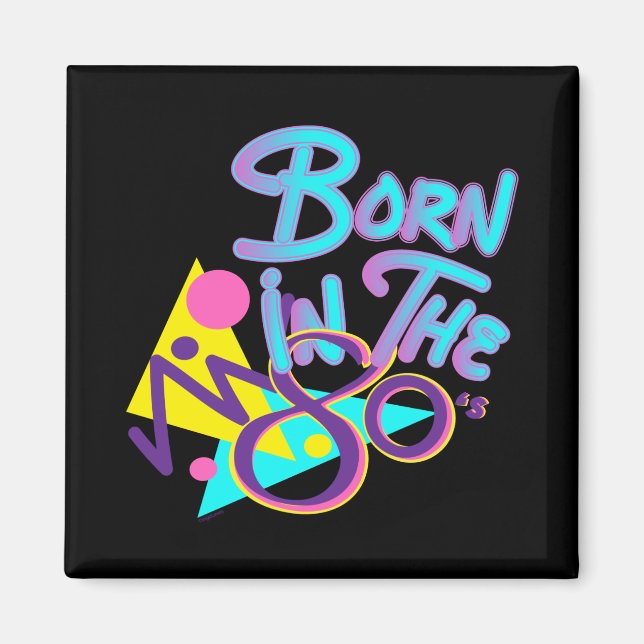 Íman Arte da Era Legal do nascer nos anos 80 (Frente)