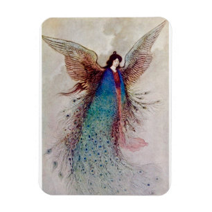 Íman Arte da Fada “Donzela da Lua” por Warwick Goble
