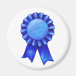 Íman Arte da fita azul customizável