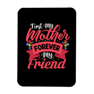 Íman Arte da Mãe Mãe Para Sempre Minha Amiga