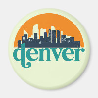 Arte De Arte De Desenho De Denver Colorado City Sk