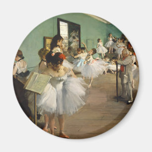 Íman Arte de Balé A Aula de Dança de Edgar Degas Vintag