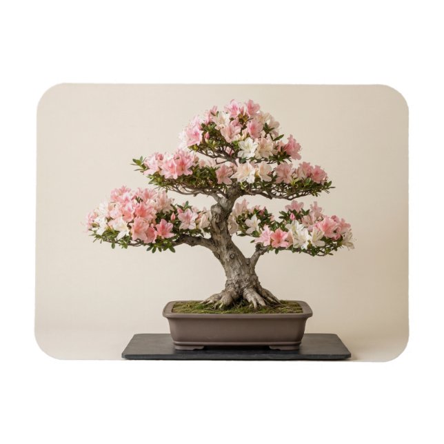 Íman Arte de Bonsai Japonês na Parede  (Horizontal)