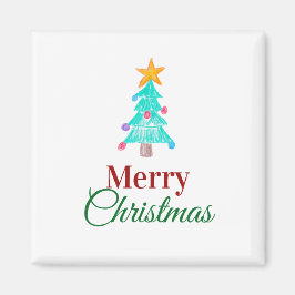Íman Arte de Criança Feliz Natal. Adicione a Arte do Se