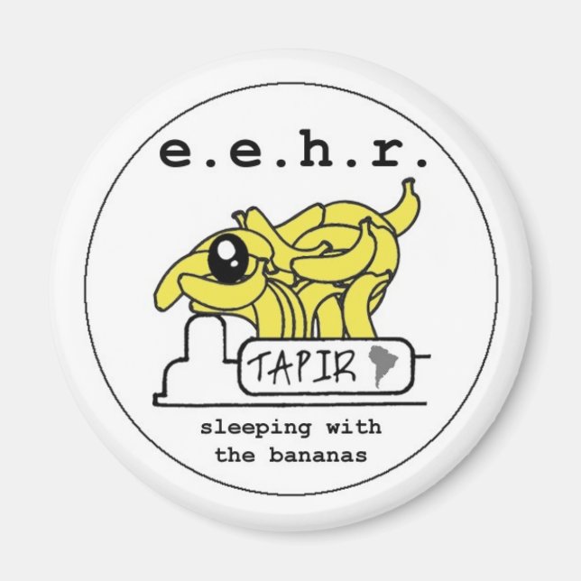 Íman Arte de Desempenho de Banana (Frente)