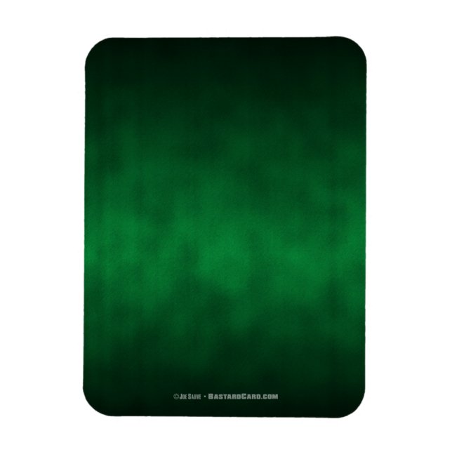 Íman Arte de Fundo Ombre Gótico Verde (Vertical)