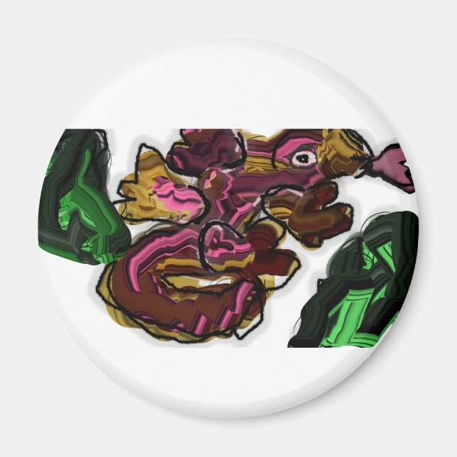 Íman Arte de Lizard (Frente)