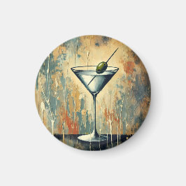 Íman Arte de Martini em Mídia Mista do Meio do Século