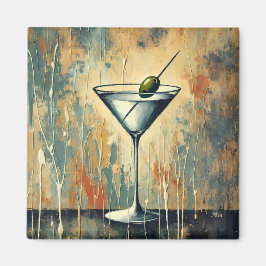 Íman Arte de Martini em Mídia Mista do Meio do Século