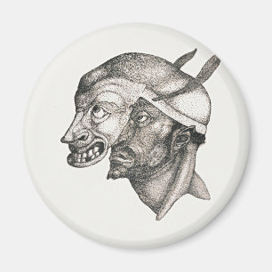 Íman arte de Paul Klee, Comediante,