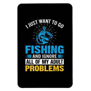 Íman Arte De Pesca Eu Só Quero Ir Pescar