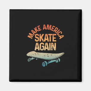 Íman Arte de skate legal para homens e mulheres Skate