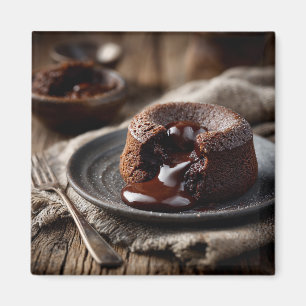 Íman Arte de Sobremesa de Chocolate Derretido