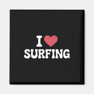Íman Arte de Surf para Homens Mulheres Amante de Surfis
