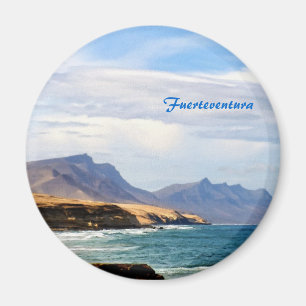 Íman Arte de Viagem da Costa do Oceano de Fuerteventura