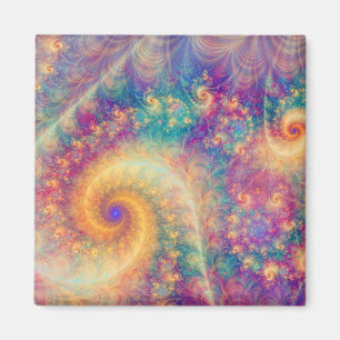 Íman Arte de Vórtice Fractal Abstrato Fantasia Capricho