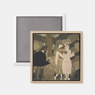 Íman Arte Deco Vintage, Surpresa por George Barbier