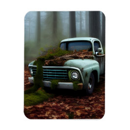 Íman Arte Digital Caminhão Abandonada