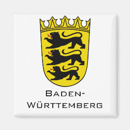Íman Arte do Brasão de Armas do Estado de Baden-Württem