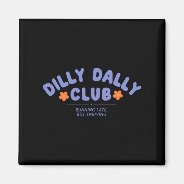 Íman Arte do Clube Dilly Dally (Frente)