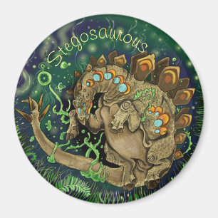 Íman Arte do dinossauro de Stegosaurous