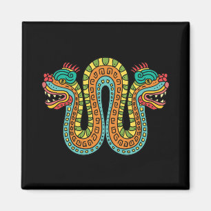 Íman Arte do México Cobra de Serpentes de Dupla Cabeça