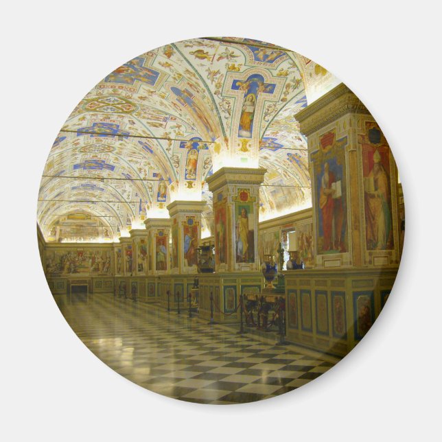 Íman arte do museu vaticano (Frente)