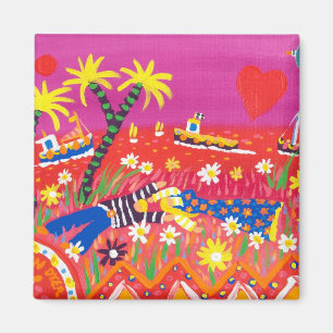 Íman Arte do refrigerador: Queridos Cornish