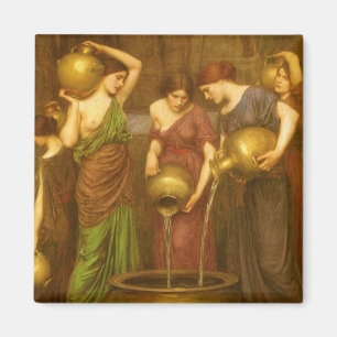 Íman Arte do Victorian do vintage, o Danaides pelo
