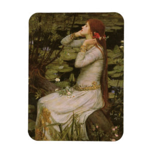 Íman Arte do Victorian, Ophelia pela lagoa pelo