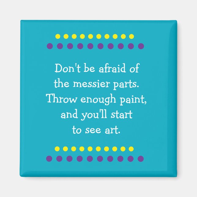 Íman Arte É Mensagem (Frente)