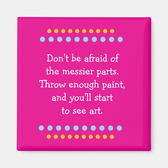 Íman Arte É Mensagem (Frente)