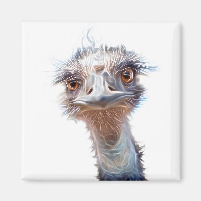 Íman Arte em Emu Luminosa (Frente)