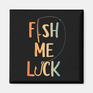 Íman Arte Engraçada de Pesca para Homens Meninos Crianç